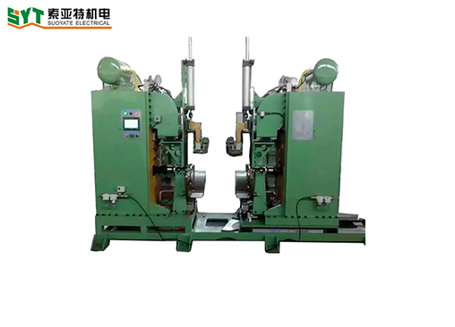吸油煙機(jī)焊接專機(jī)，中頻逆變雙頭多點(diǎn)焊機(jī)